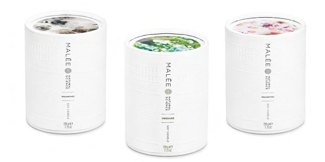 Candles1 (1) Malée Natural Science - Soybean Candles