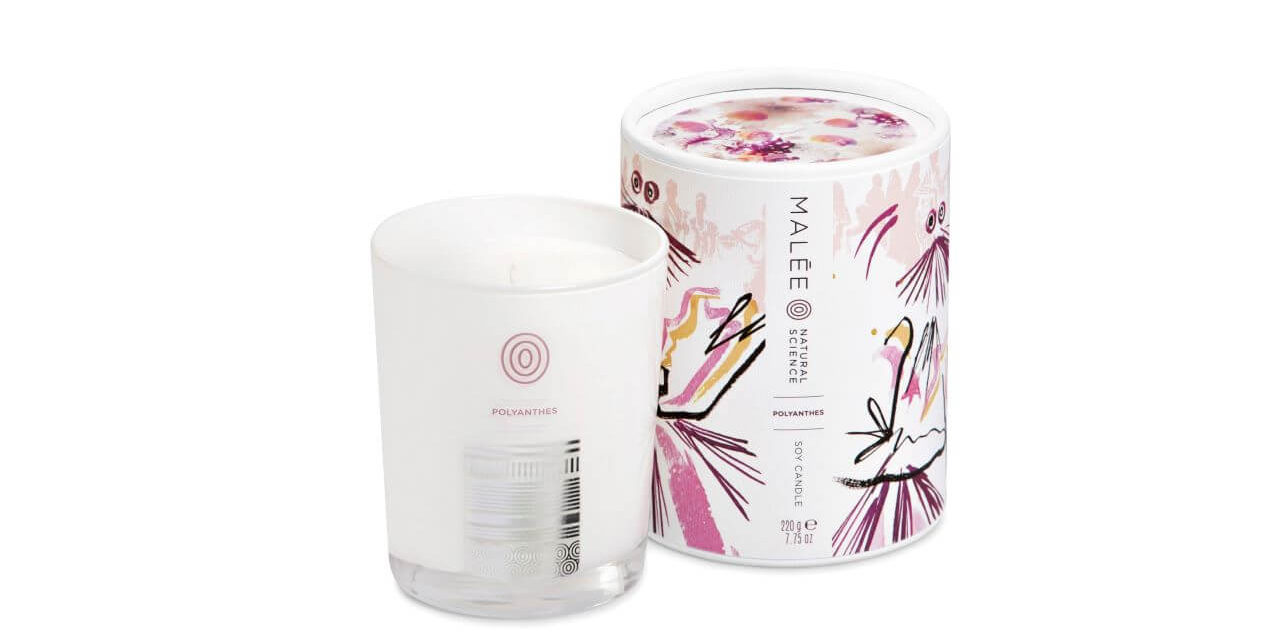 Malée Natural Science - Limited Edition Polyanthes Soybean Candle