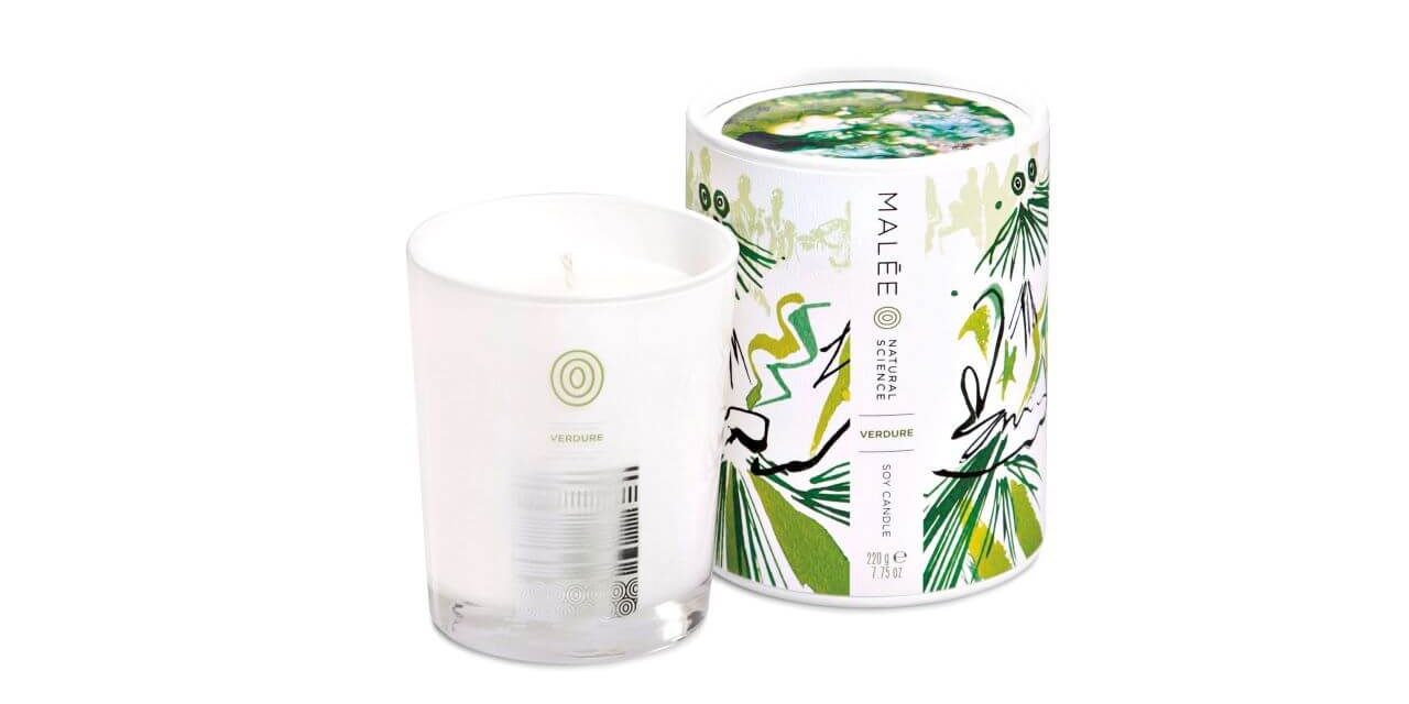 Malée Natural Science - Limited Edition Verdure Soybean Candle