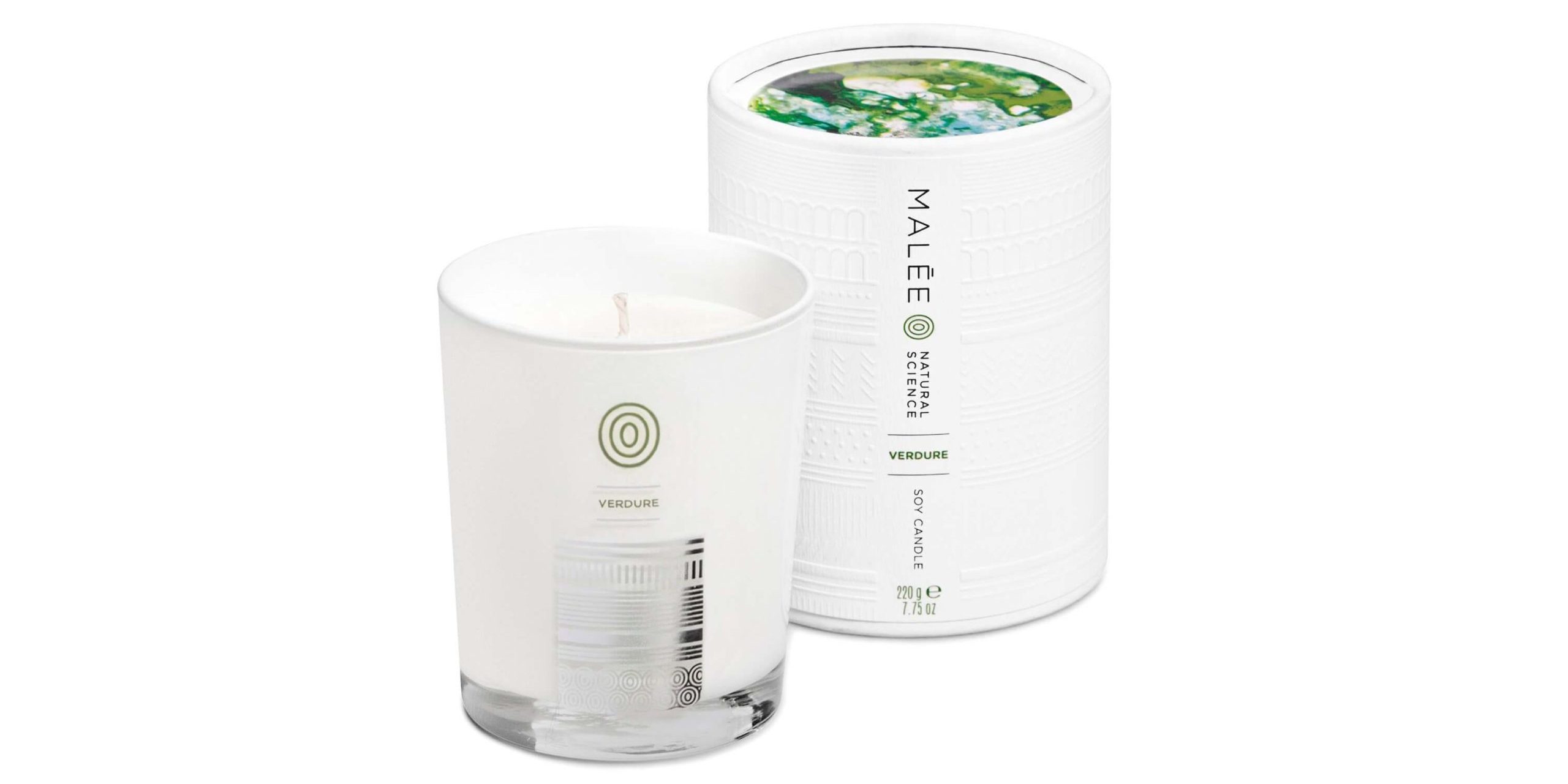 Verdure Candle Packshot Malée Natural Science - Vedure Soybean Candle