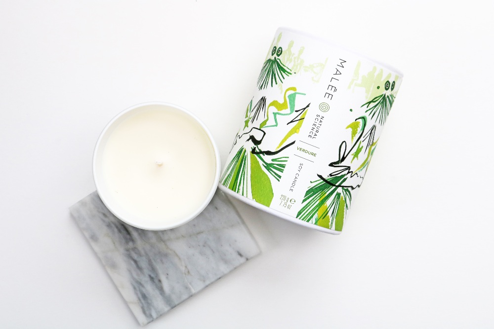 Malée Natural Science Verdure 100% Soybean Candle